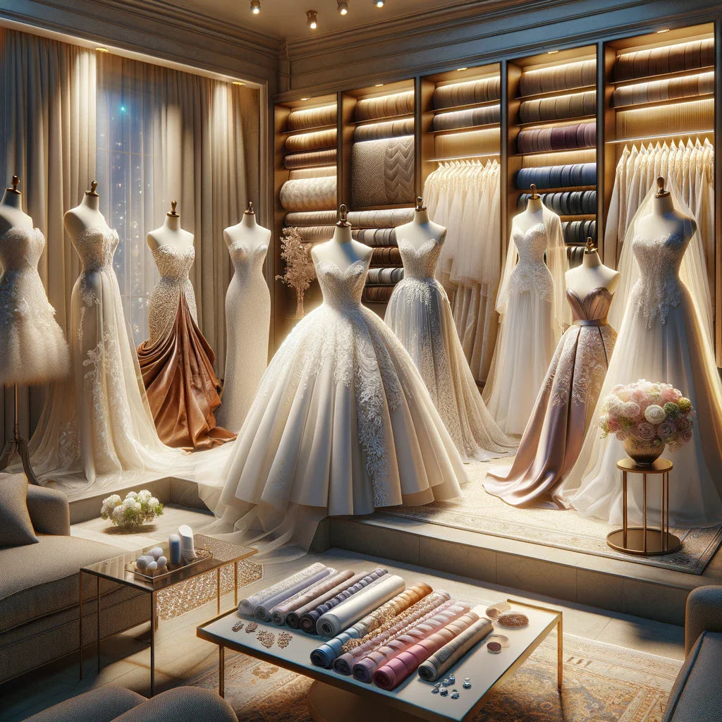 A Complete Guide to Wedding Dress Fabrics and Materials