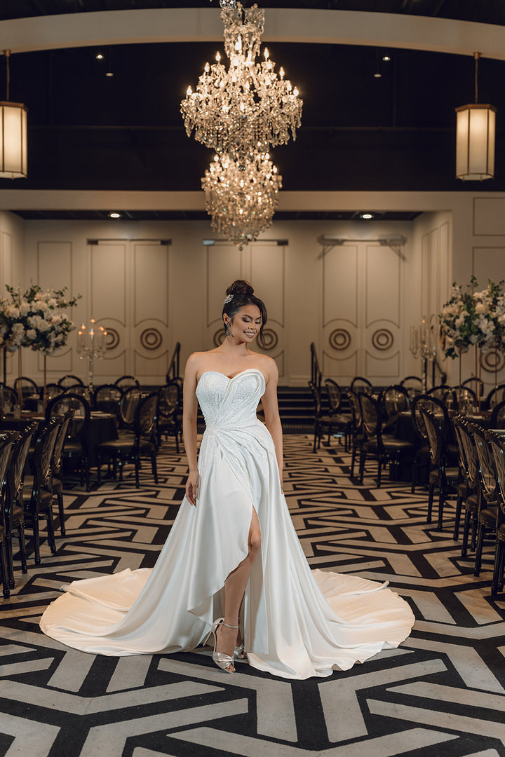 Crocus-Mermaid Style Wedding Dress