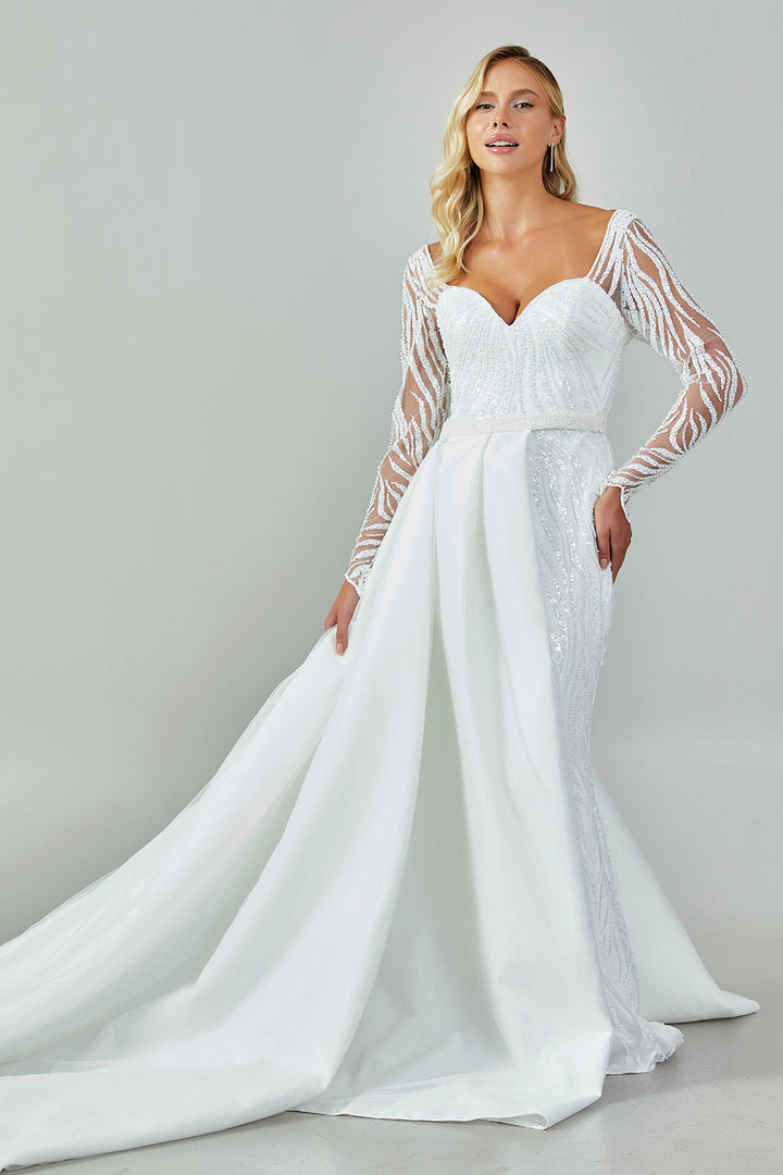 Carmen gown front view – MASAL