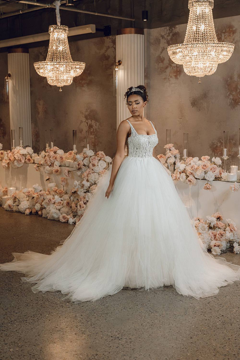Rosana gown front view – MASAL