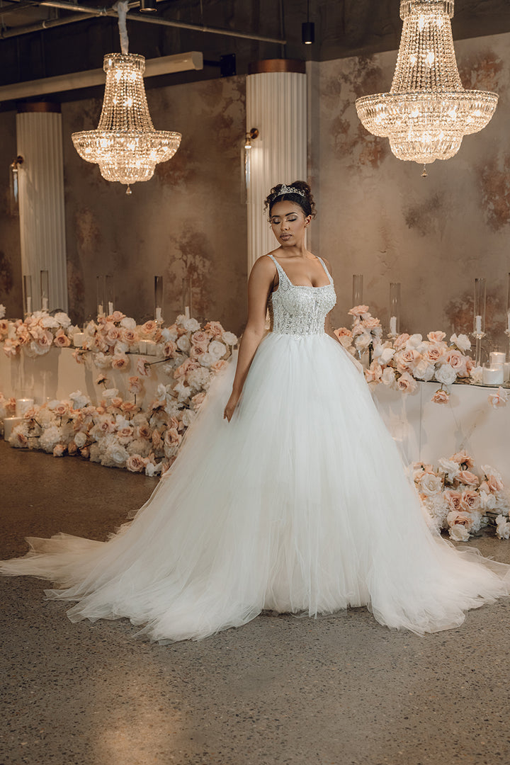 Rosana gown front view – MASAL