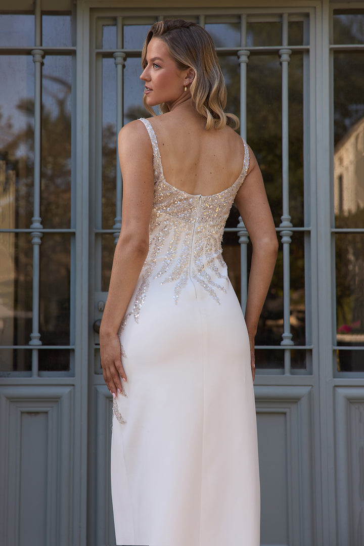 Vanesa bridal gown back view – MASAL