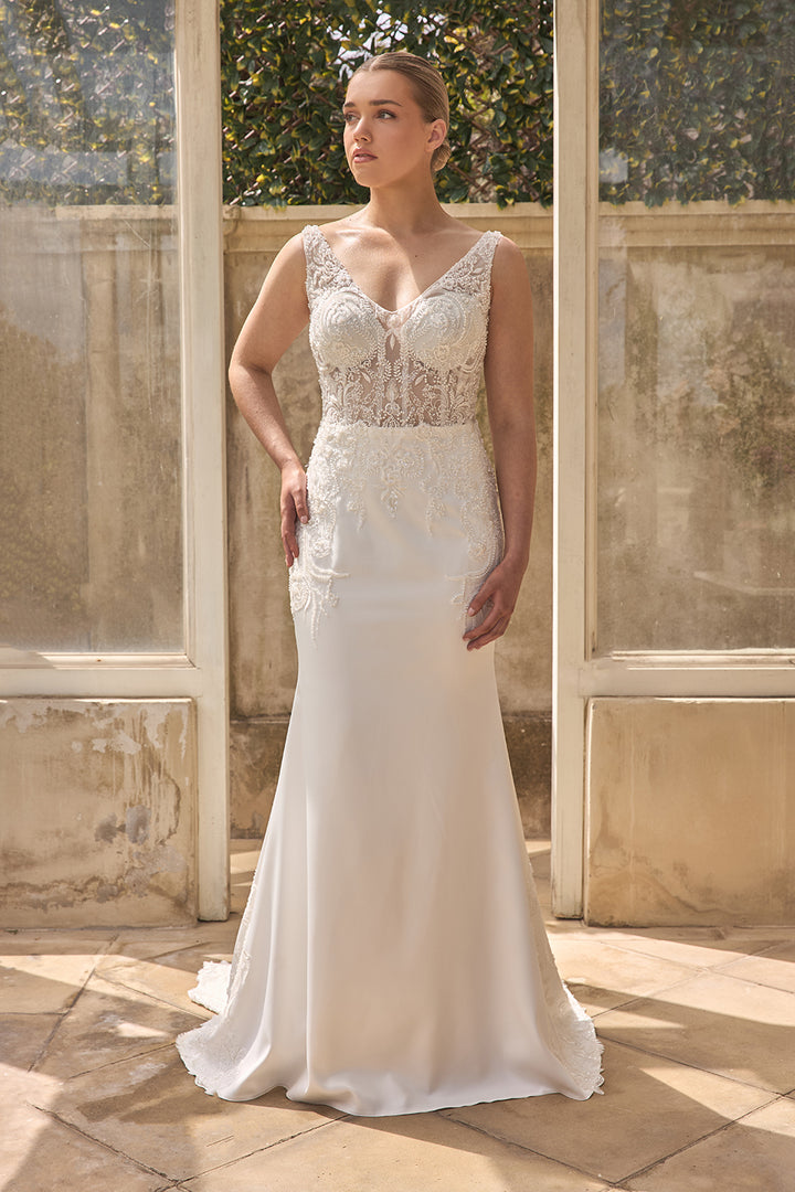 Zainab gown front view – MASAL